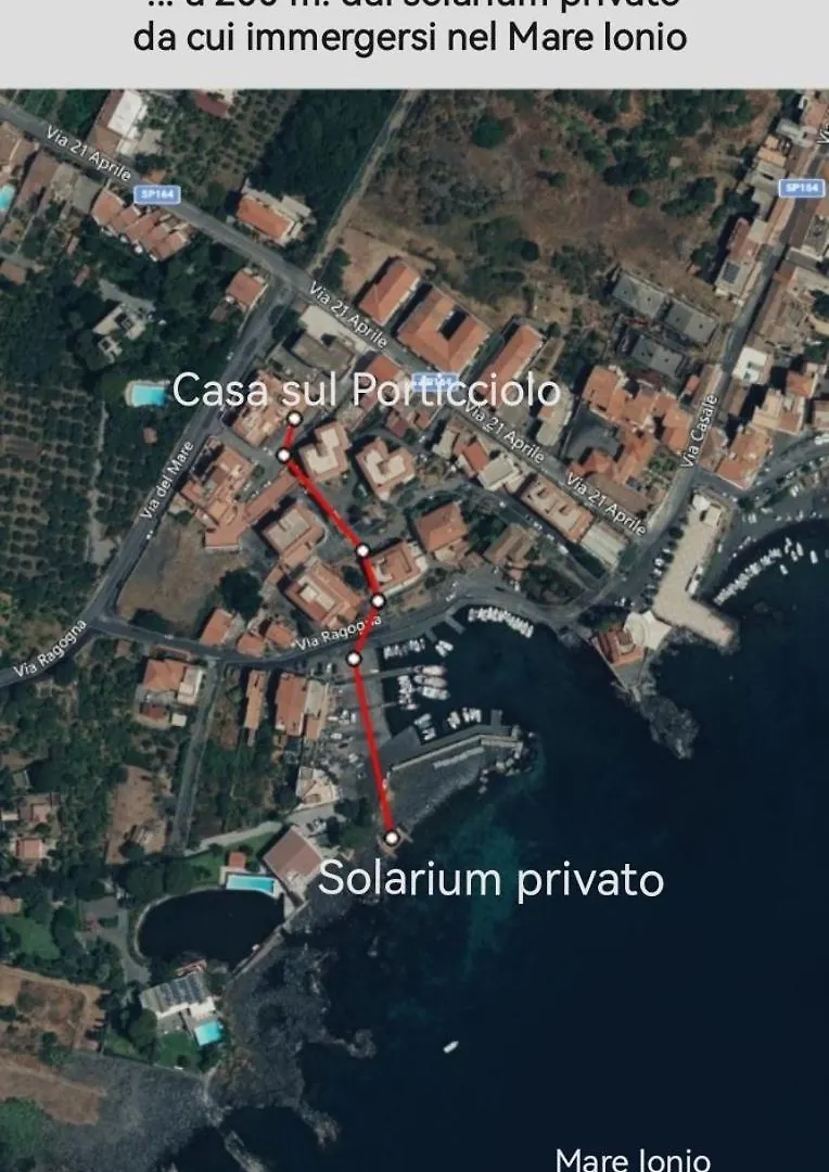 La Casa Sul Porticciolo - Stazzo Lägenhet Acireale